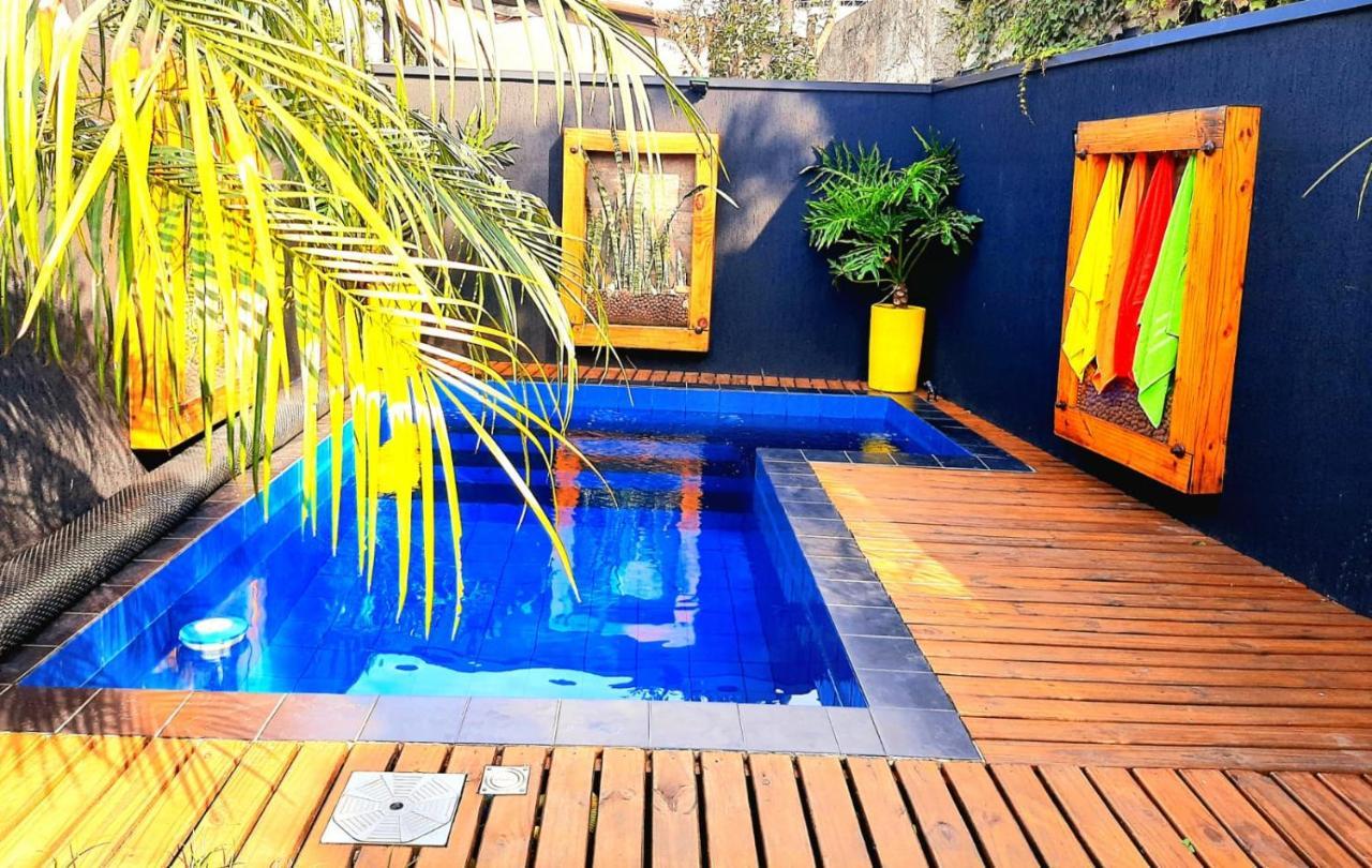 Bangalô das Lagartixas ,casa stúdio com piscina aquecida privativa a 20 minutos do Centro de Curitiba Colombo Exterior foto