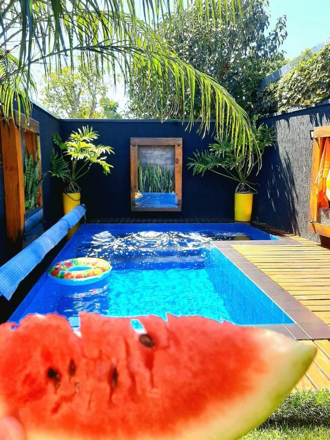 Bangalô das Lagartixas ,casa stúdio com piscina aquecida privativa a 20 minutos do Centro de Curitiba Colombo Exterior foto